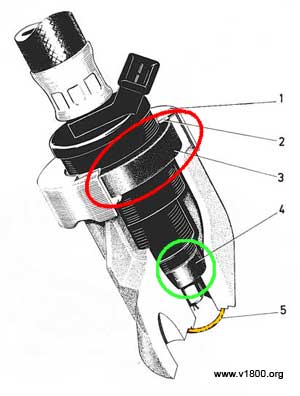 dj injector retainer