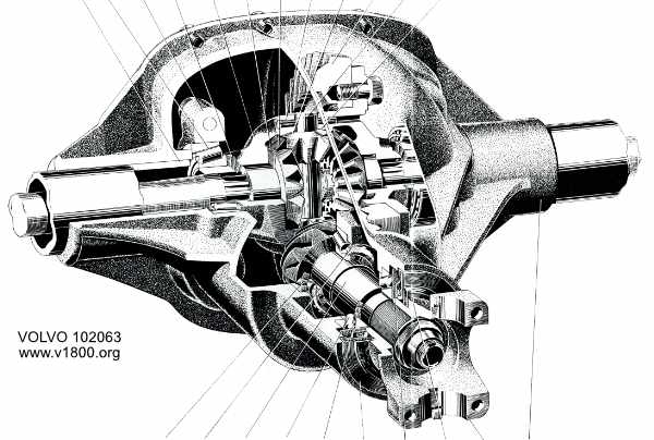 rear axle spicer